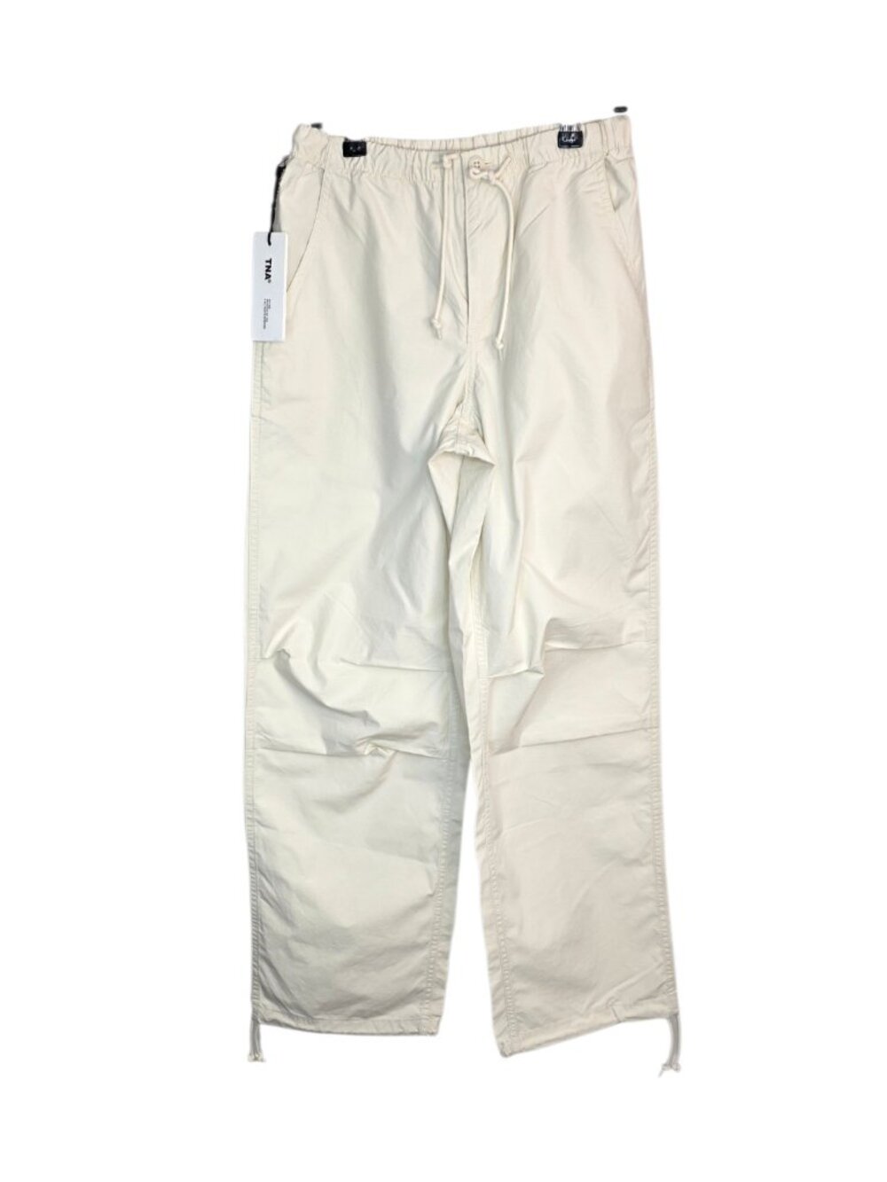 Aritzia TNA Cache Pant, Cargo, Utility, Birch, Mid Rise , Tie Waist, Size XS